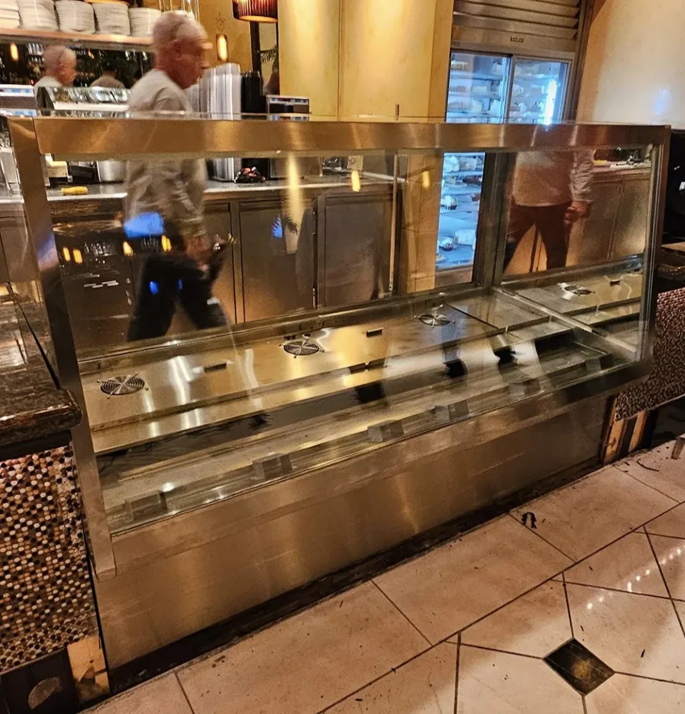 Baker Display Case New Installed