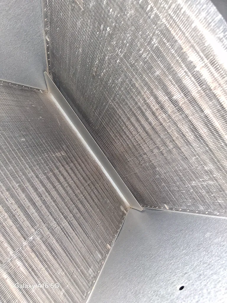 Cleaned evap A coil