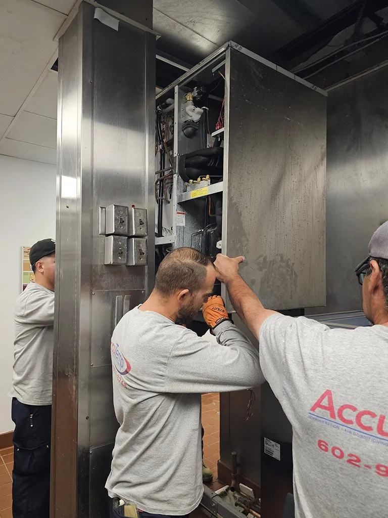 Ice Machine being installed